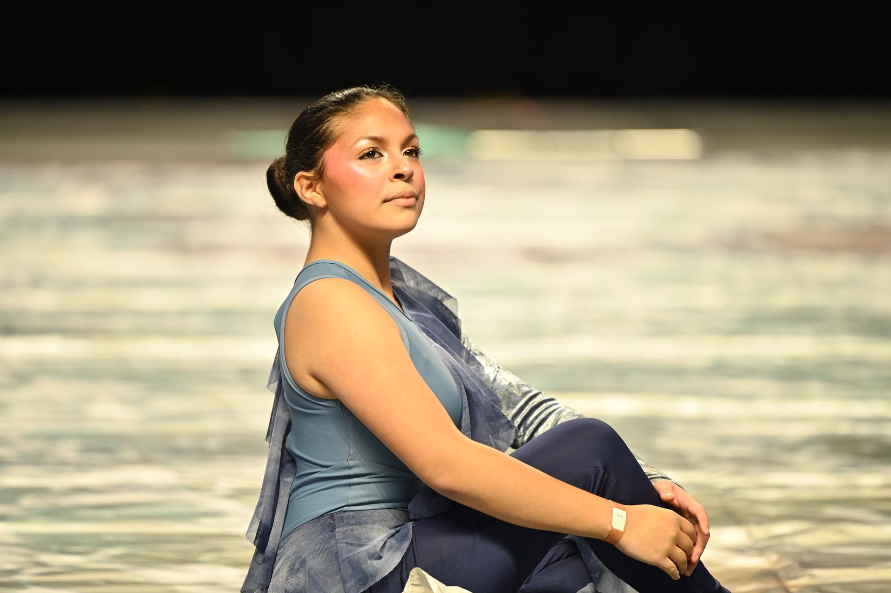 Hart County Parfait Winter Guard performing