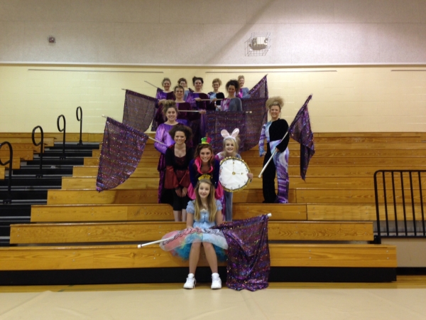 Campbell Illuminators Winter Guard photo