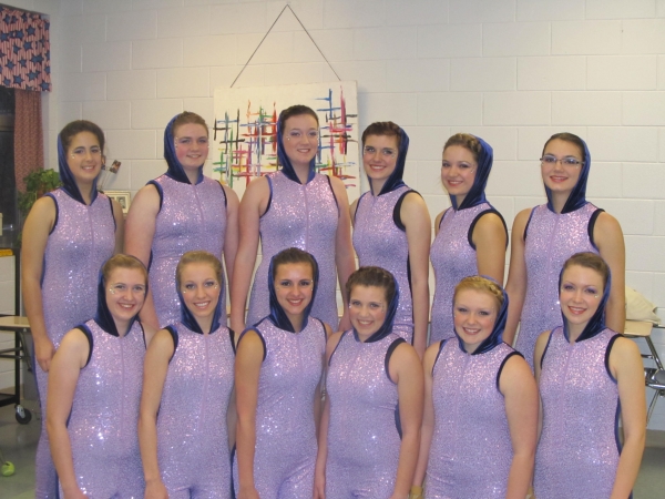 The Page HS Winter Guard photo
