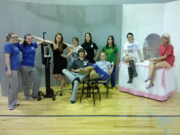 Waverly McEwen HS combined Winter Guard photo