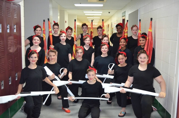 Discovery MS Winter Guard photo