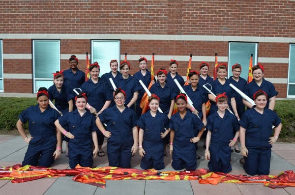Discovery MS Winter Guard photo