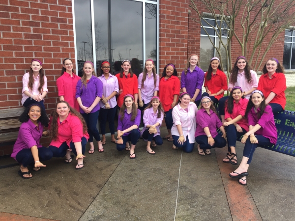 Sparkman JV Winter Guard