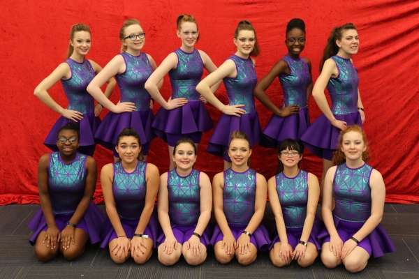 Bob Jones JV Winter Guard photo