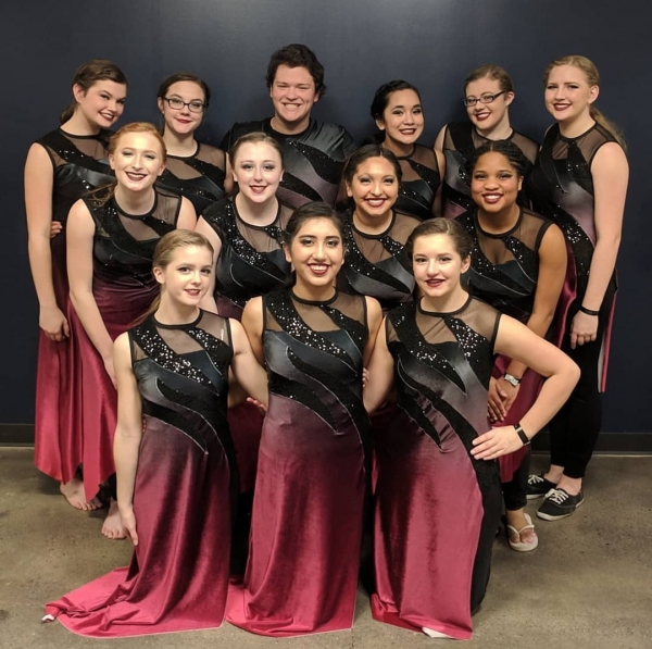 Oak Mountain HS Winter Guard photo