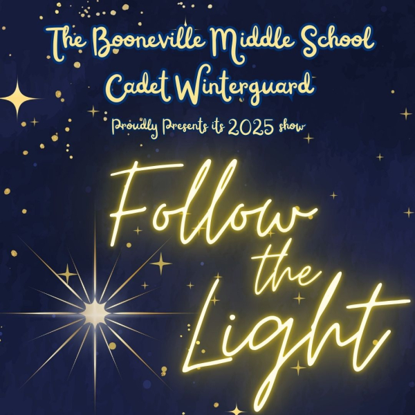 Booneville Middle School Cadet Winter Guard photo