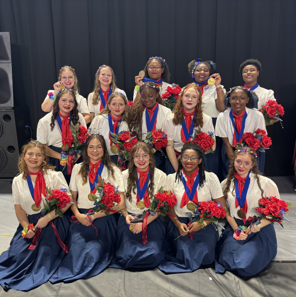 Saltillo High School Color Guard