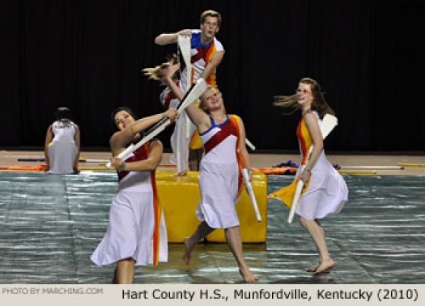 Hart County Parfait Winter Guard photo
